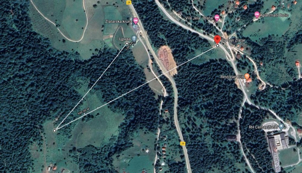 zlatar mapa