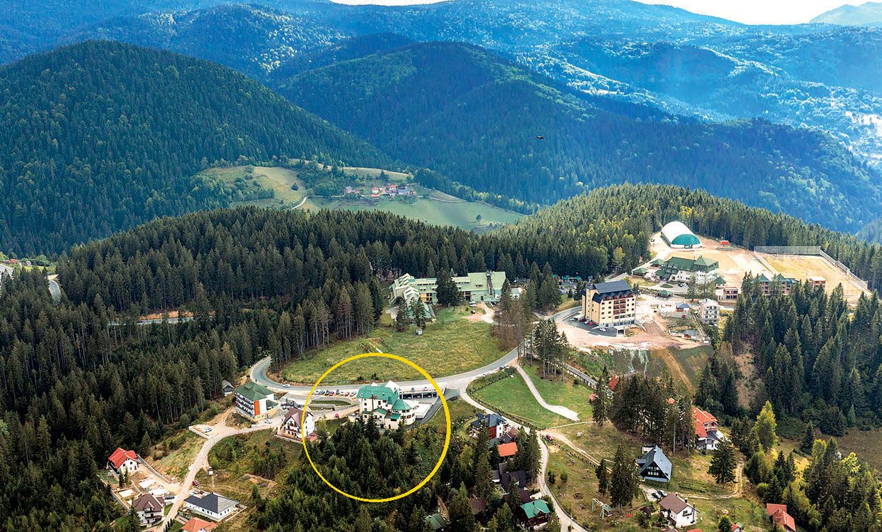 Lokazica hotela IN